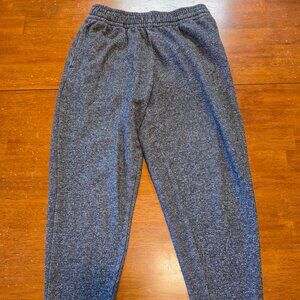 Pro Player Fleece Jogger Pants Mens M Gray Drawstring Elastic Waist